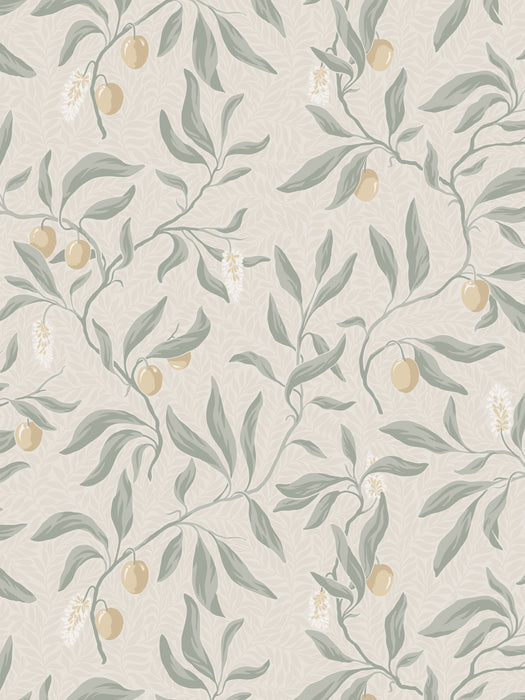 Scalamandre Vinnie Sage Green Wallpaper WSB01900001