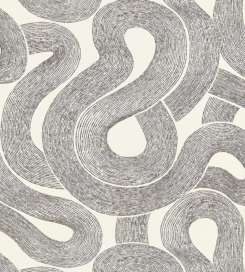 Sandberg Zen White Wallpaper Sample WSB08050001