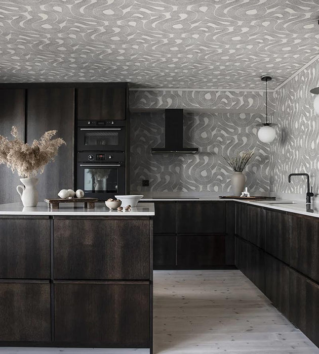 Sandberg Zen White Wallpaper Sample WSB08050001