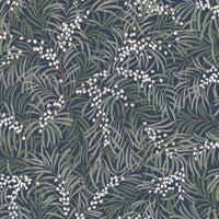 Scalamandre Idun Classic Blue Wallpaper WSBIDUN0003