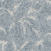 Scalamandre Idun Misty Blue Wallpaper WSBIDUN0004