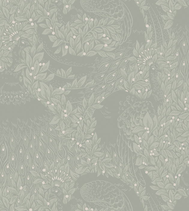 Sandberg Evelina Sage Green Wallcovering Sample WSB10120007
