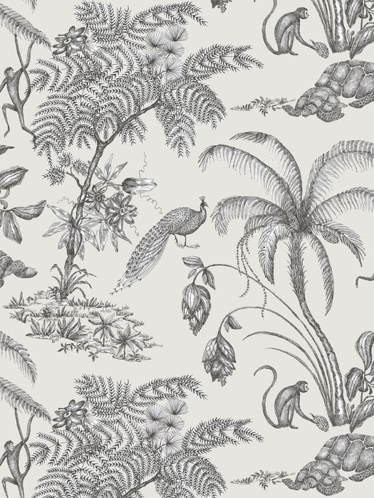 Scalamandre Moa Sandstone Wallpaper Sample WSB02400009