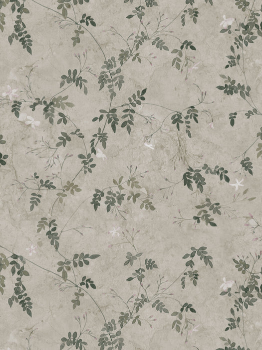 Sandberg Irene Olive Green Wallpaper WSB101110012