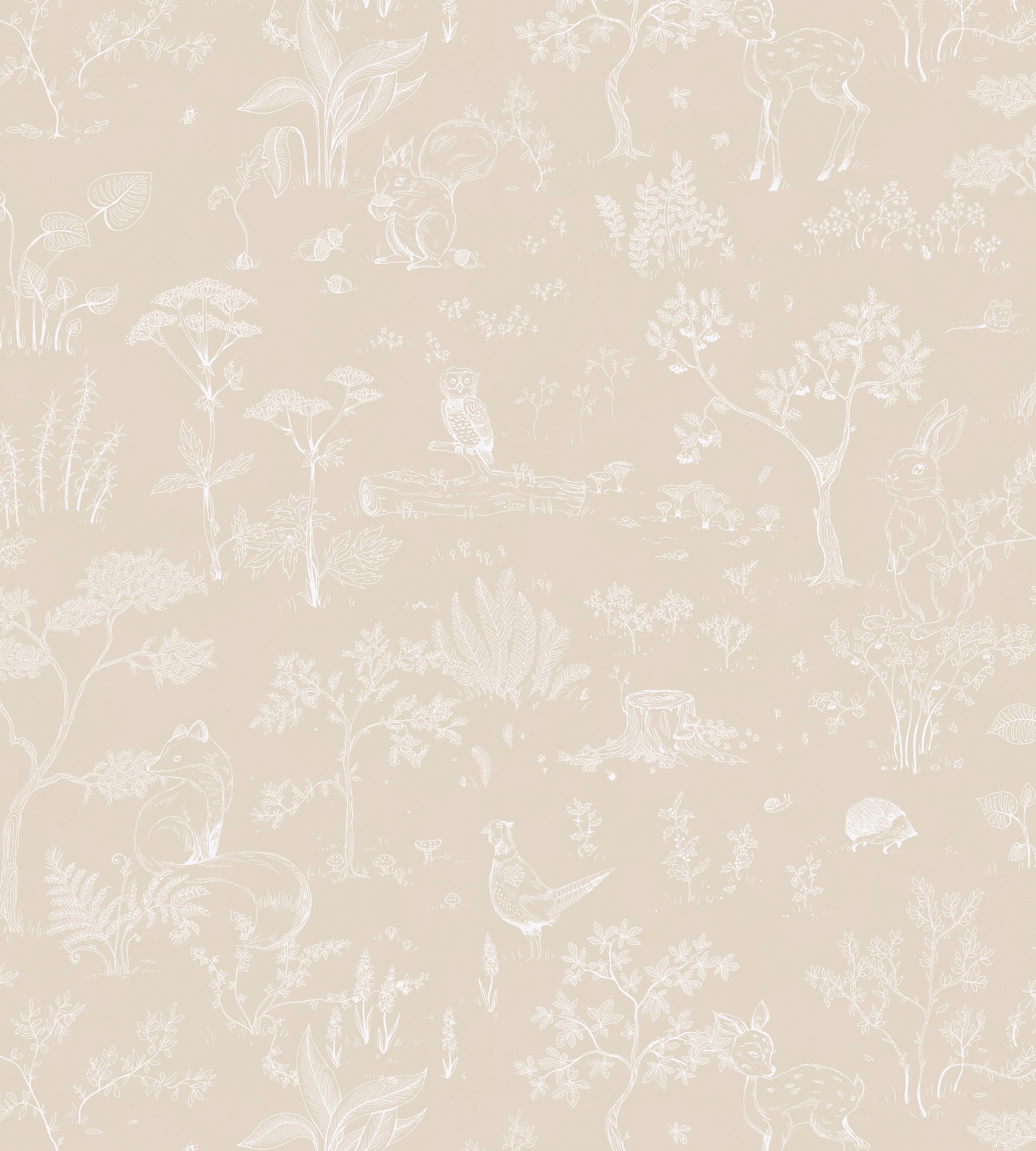 Sandberg Hollie Peach Wallcovering Sample WSB02320014