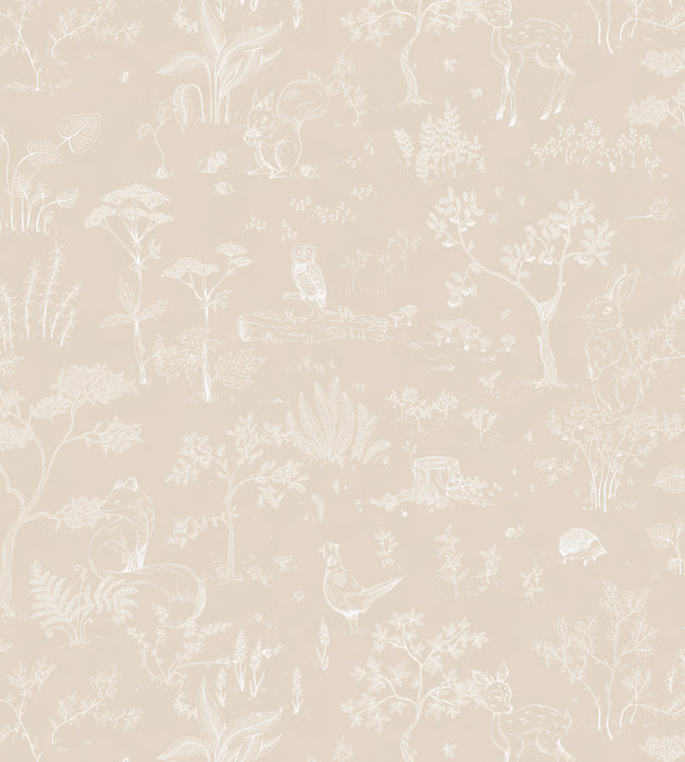Sandberg Hollie Peach Wallcovering Sample WSB02320014