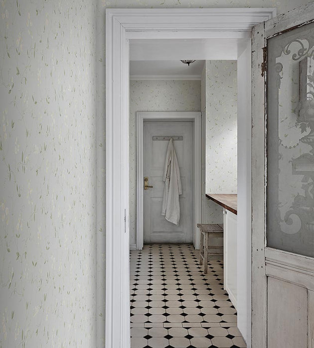 Sandberg Sanna Light Blue Wallpaper Sample WSB04900016