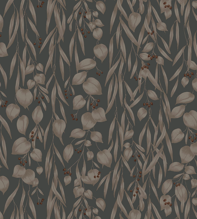 Sandberg Sara Indigo Blue Wallcovering Sample WSBS1010017