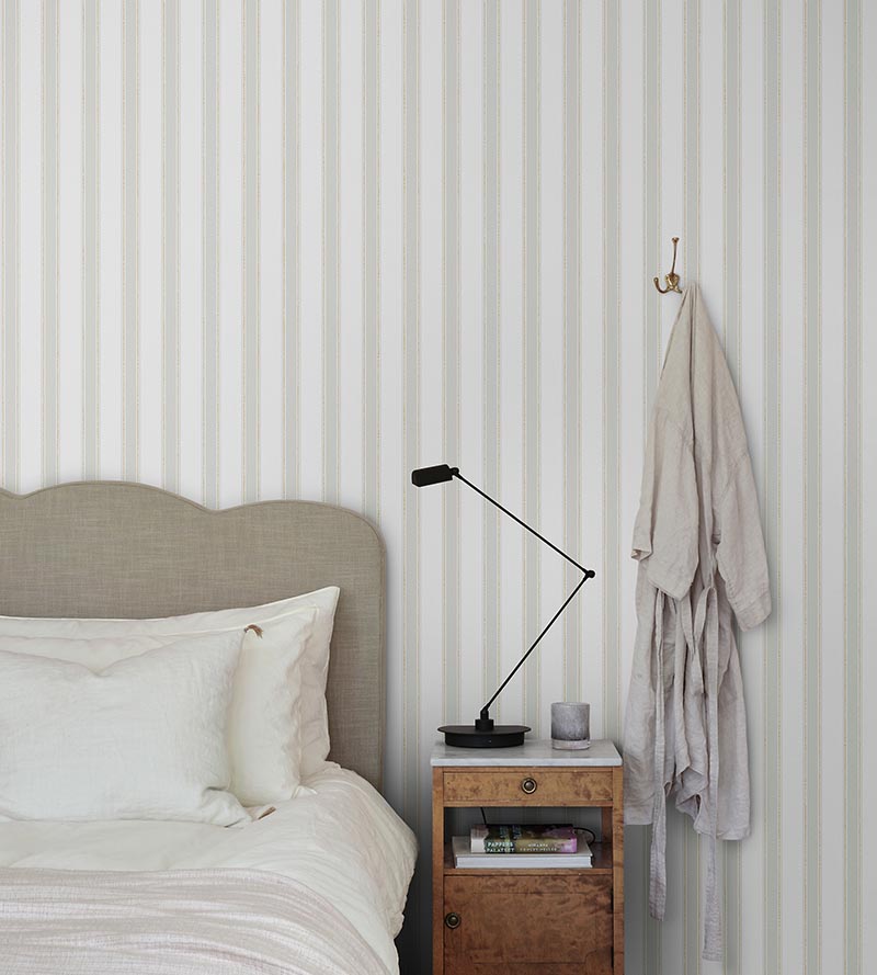 Sandberg Gustav Light Green Wallpaper WSB01010018