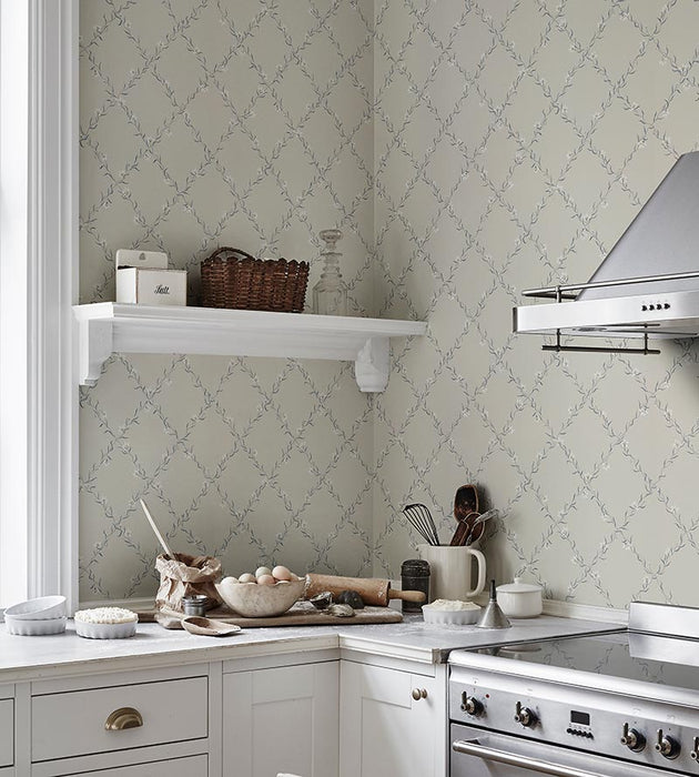 Sandberg Ewa Grey Wallpaper Sample WSB08060021