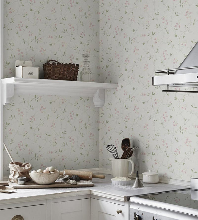 Sandberg Sanna Light Pink Wallpaper Sample WSB04900024