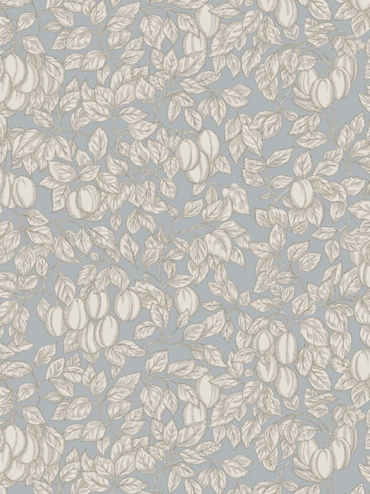 Scalamandre Emrik Misty Blue Wallpaper Sample WSB08390026