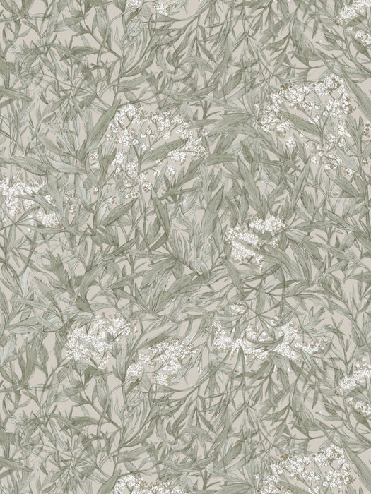 Sandberg Malin Sage Green Wallpaper Sample WSB02250028