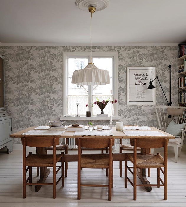 Sandberg Raphael Grey Wallpaper Sample WSB04440031
