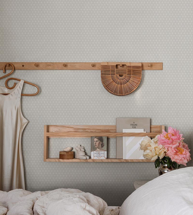 Sandberg Einar Grey Wallpaper Sample WSB07020031