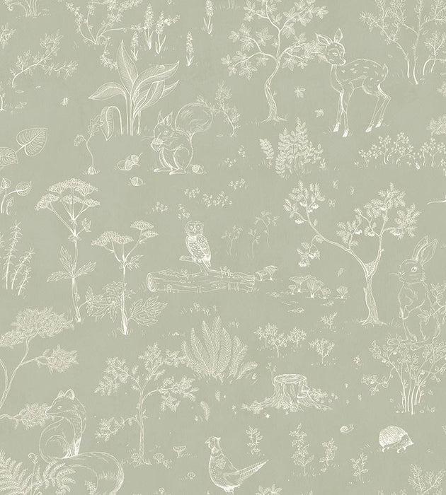 Sandberg Hollie Pistachio Wallpaper WSB02320038