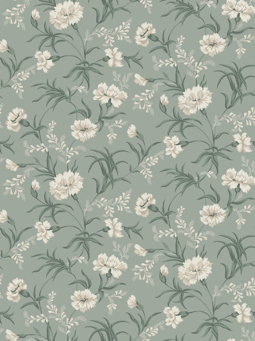 Sandberg Emilie Garden Green Wallpaper Sample WSB08320038
