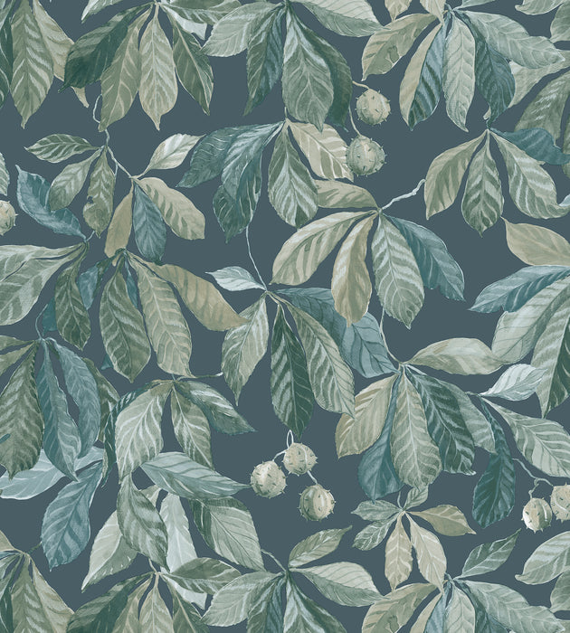 Sandberg Kersti Indigo Wallcovering Sample WSB10140046