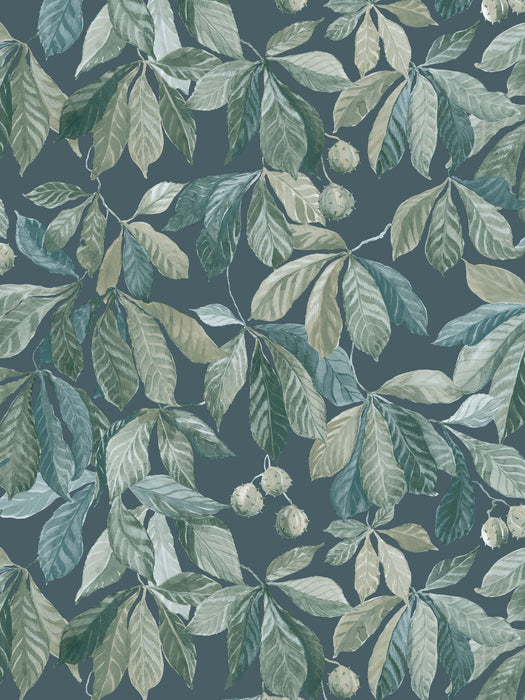 Sandberg Kersti Indigo Wallpaper WSB10140046