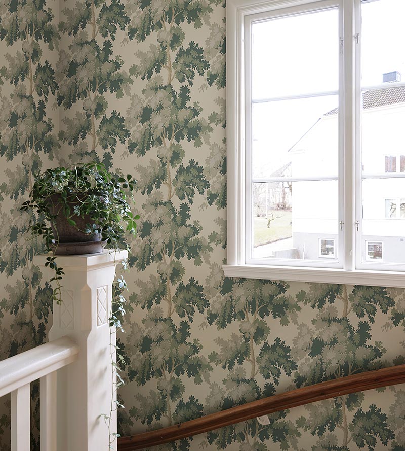 Sandberg Raphael Green Wallpaper Sample WSB04440058