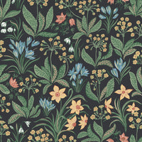 Sandberg Huset I Solen Charcoal Wallpaper WSB010150061