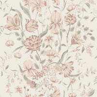 Sandberg Karins Bukett Powder Pink Wallpaper WSB10160064