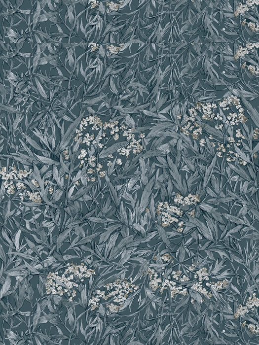 Sandberg Malin Indigo Blue Wallpaper Sample WSB02250066