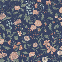 Sandberg Till Karin Midnight Blue Wallpaper WSB010160067