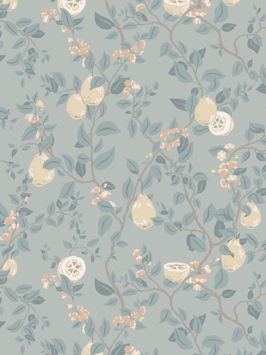 Sandberg Kvitten Soft Blue Wallpaper Sample WSB04320068