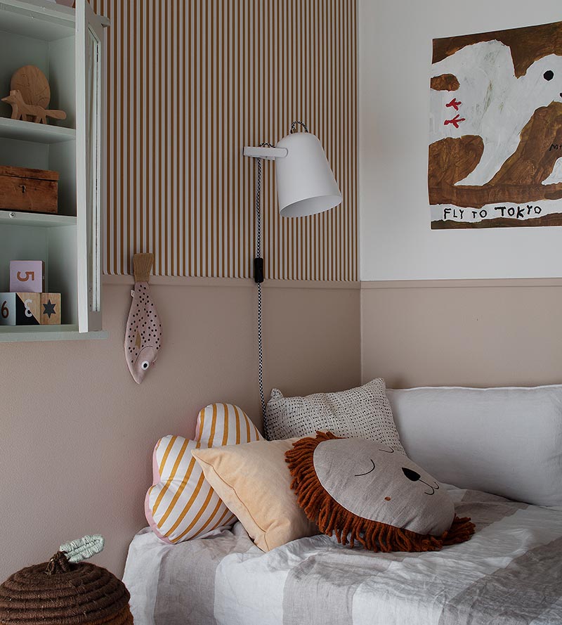 Sandberg Estelle Mustard Wallpaper WSB08260072