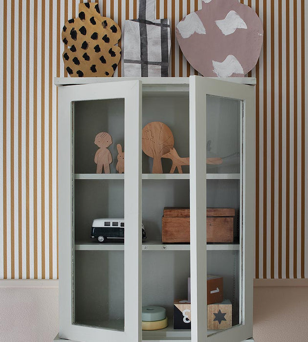 Sandberg Estelle Mustard Wallpaper WSB08260072