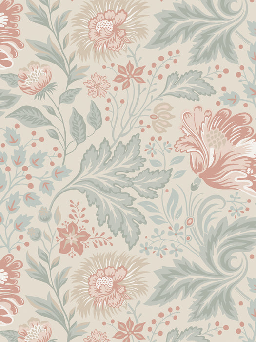 Scalamandre Ava Sandstone Wallpaper WSB04000079