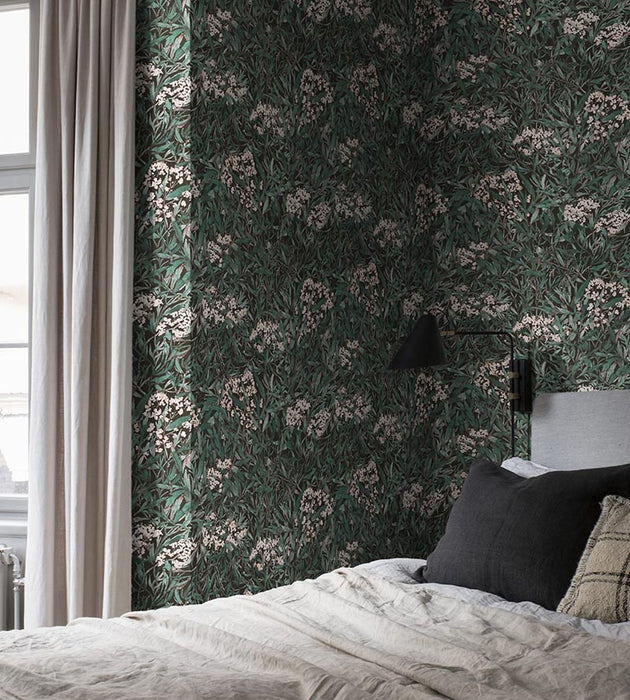 Sandberg Malin Black Wallpaper Sample WSB02250081