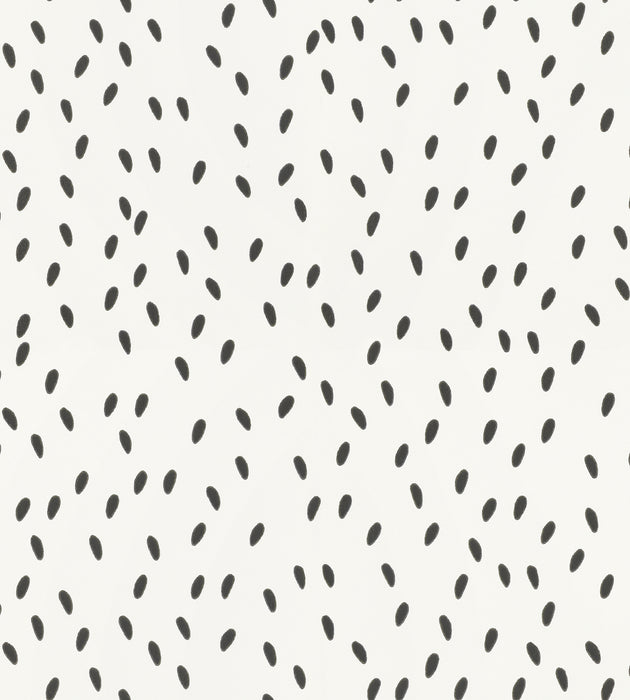 Sandberg Ella Black Wallcovering Sample WSB04150081
