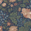 Scalamandre Ava Classic Blue Wallpaper WSB04000086