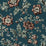 Sandberg Rosenholm Midnight Blue Wallpaper Sample WSB04070086