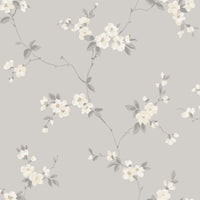 Scalamandre Engla Mineral Grey Wallpaper WSBENGLA0087