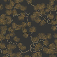 Sandberg Pine Black Wallpaper WSB08040099