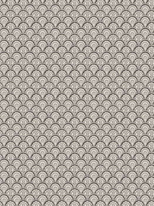 Scalamandre Beata Graphite Wallpaper Sample WSBBEATA0234
