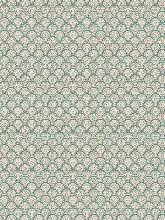 Scalamandre Beata Moss Green Wallpaper Sample WSBBEATA0236