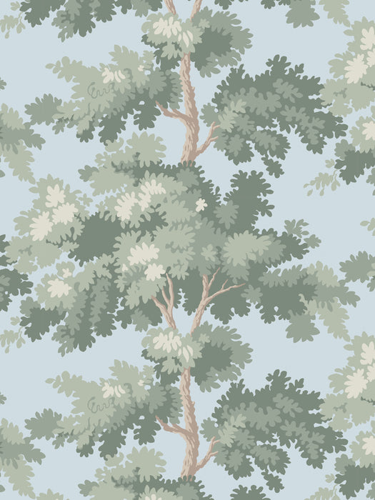 Scalamandre Raphael Sky Blue Wallpaper Sample WSB04440237