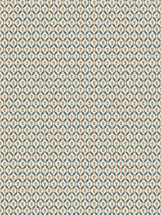 Scalamandre Hugo Terracotta Wallpaper Sample WSBHUGO0242