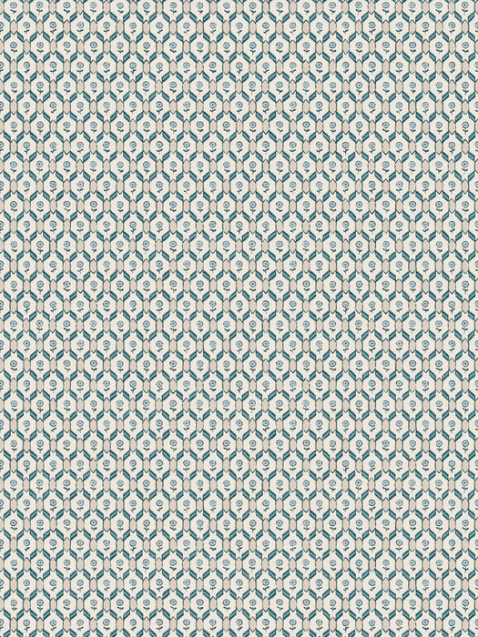 Scalamandre Hugo Misty Blue Wallpaper Sample WSBHUGO0244