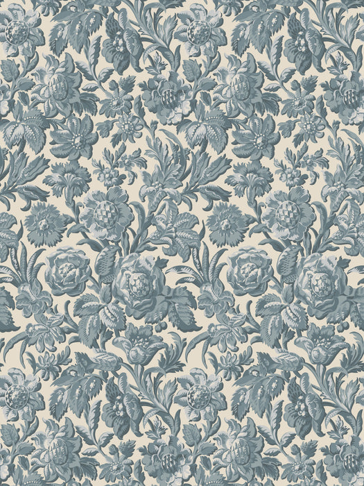 Scalamandre Valentin Misty Blue Wallpaper WSBVALENTIN0246