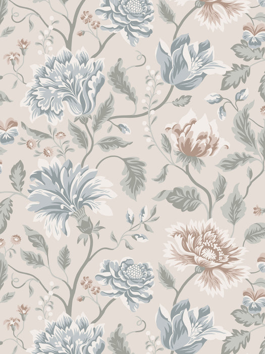 Scalamandre Annabelle Clay Wallpaper Sample WSBANNABELLE262