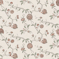 Scalamandre Adelaide Terracotta Wallpaper WSBADELAIDE0266