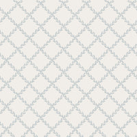 Scalamandre Trellis Misty Blue Wallpaper WSBTRELLIS0303