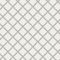 Scalamandre Trellis Graphite Wallpaper WSBTRELLIS0306