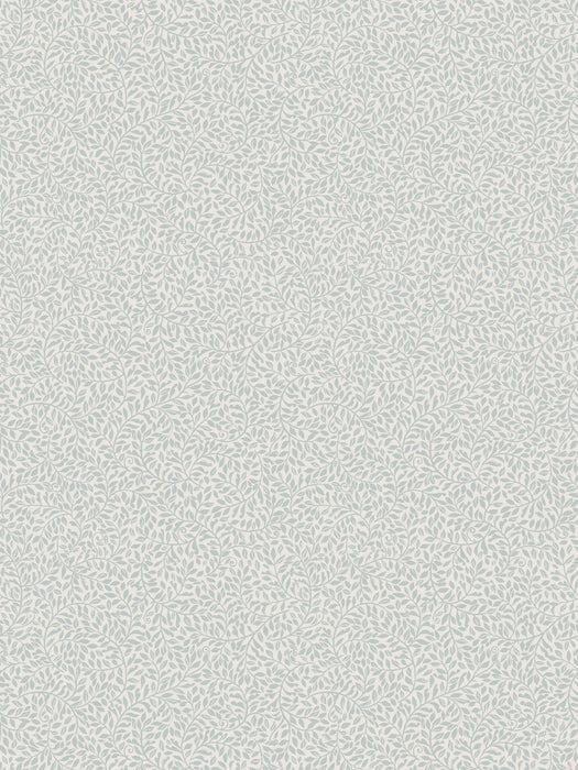 Scalamandre Bladverk Misty Blue Wallpaper Sample WSBBLADVERK0311