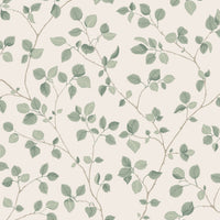 Scalamandre Bokskog Garden Green Wallpaper WSBBOKSKOG0322